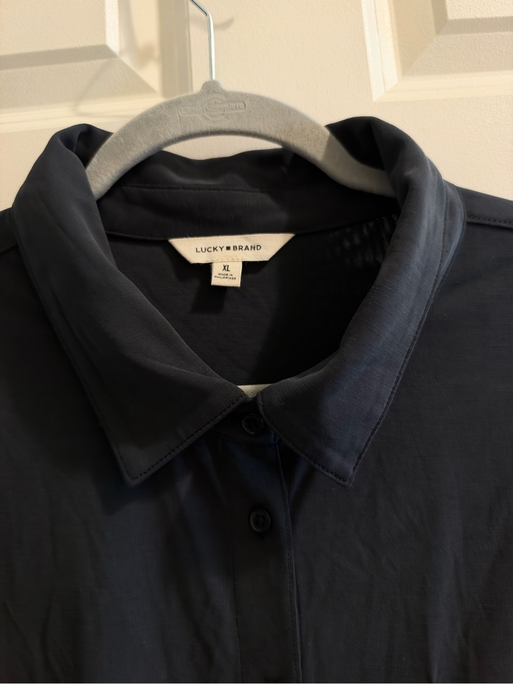 Lucky Brand NWT Men's Responsible Fabric Knit Long Sleeve Button Down Shirt XL
